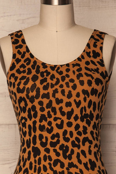 Grajewo Leopard Print Basic Bodysuit | La Petite Garçonne 2