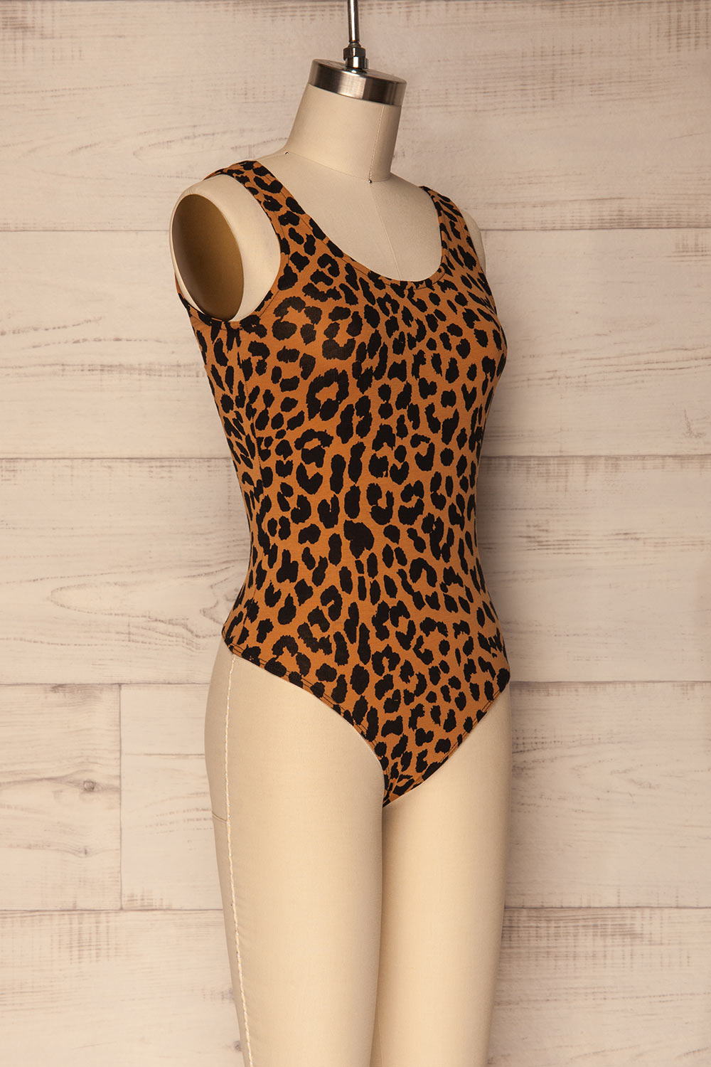 Grajewo Leopard Print Basic Bodysuit | La Petite Garçonne 3