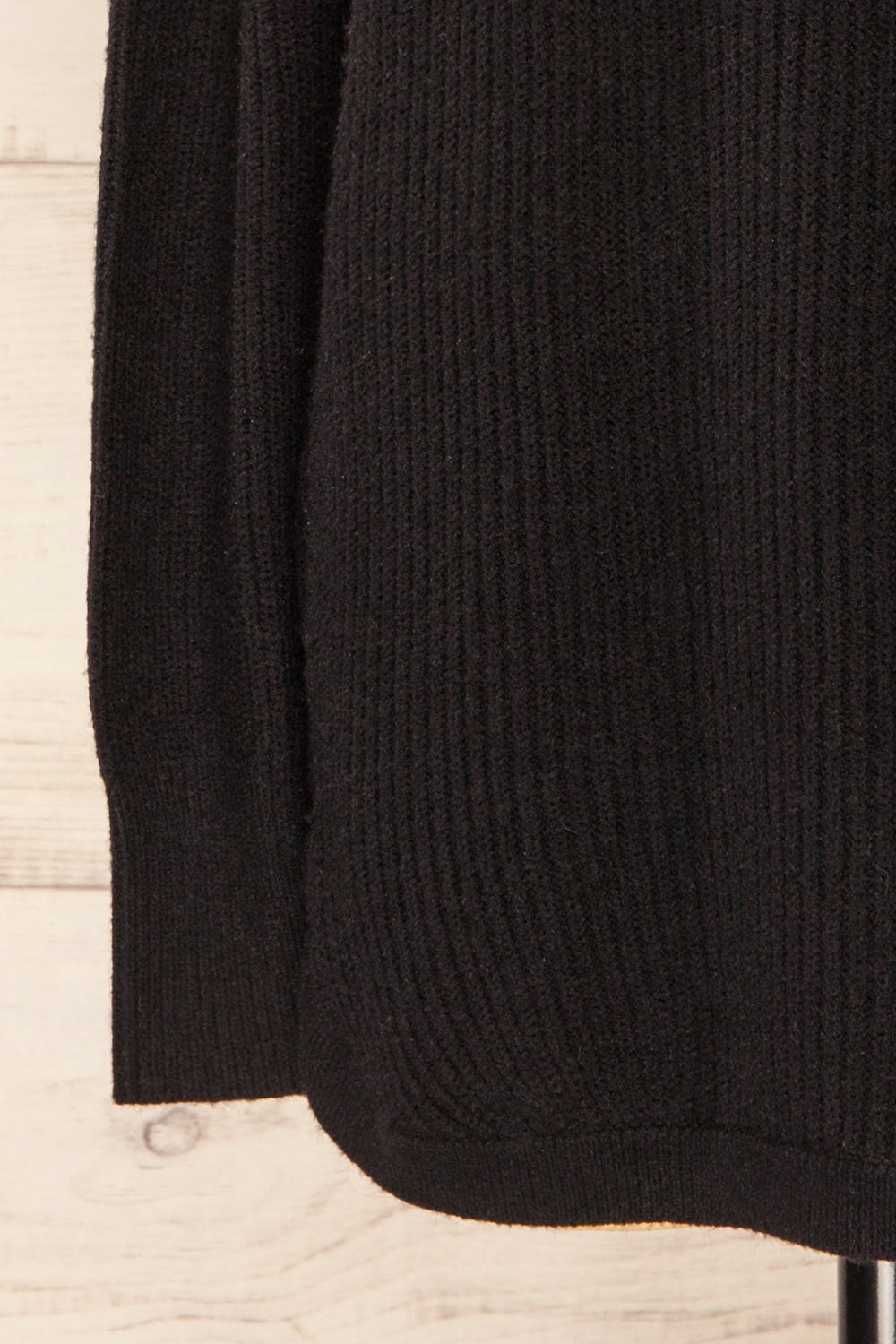 Granby Black Knit Turtleneck Sweater | La petite garçonne bottom 