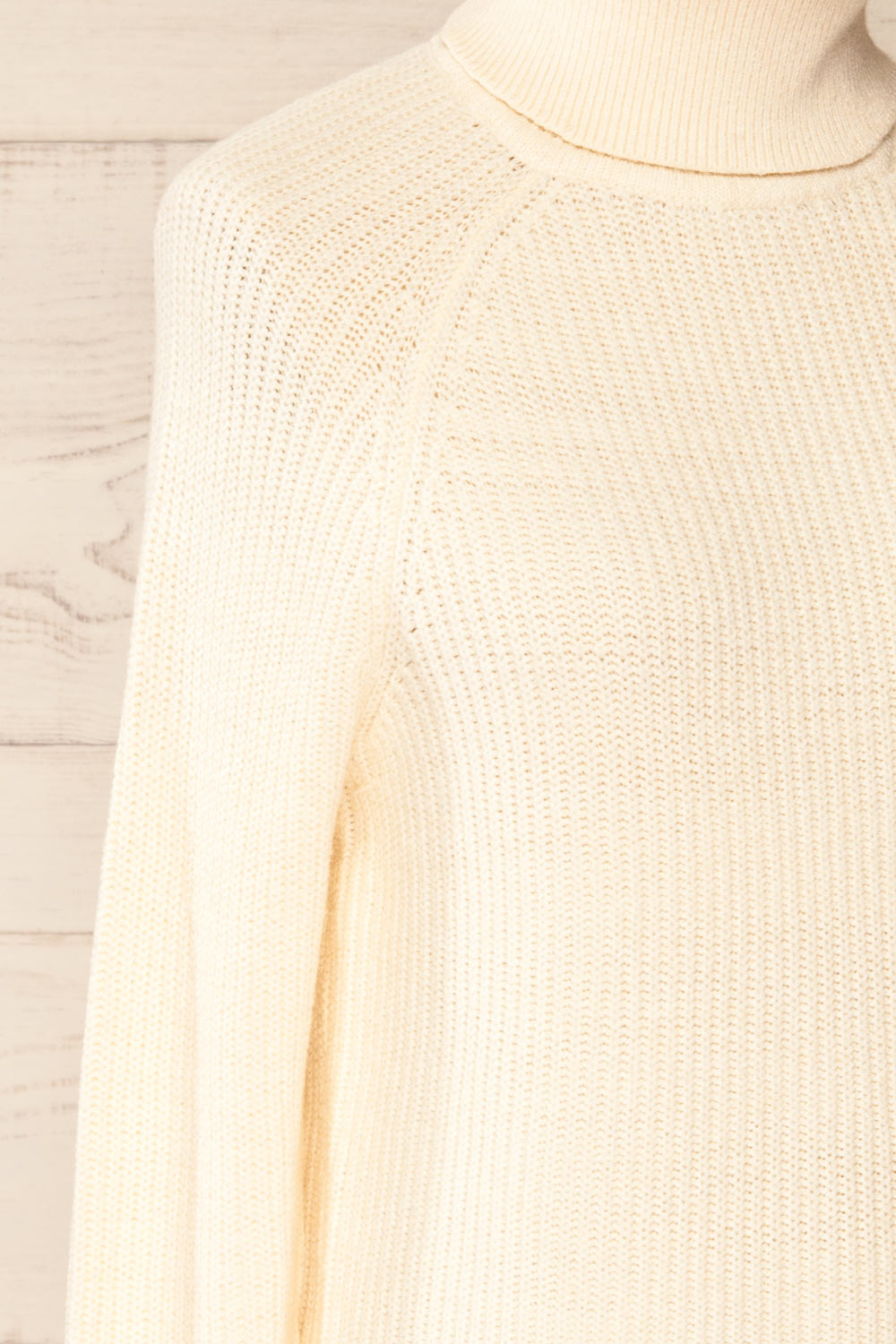 Granby Ivory Knit Turtleneck Sweater
