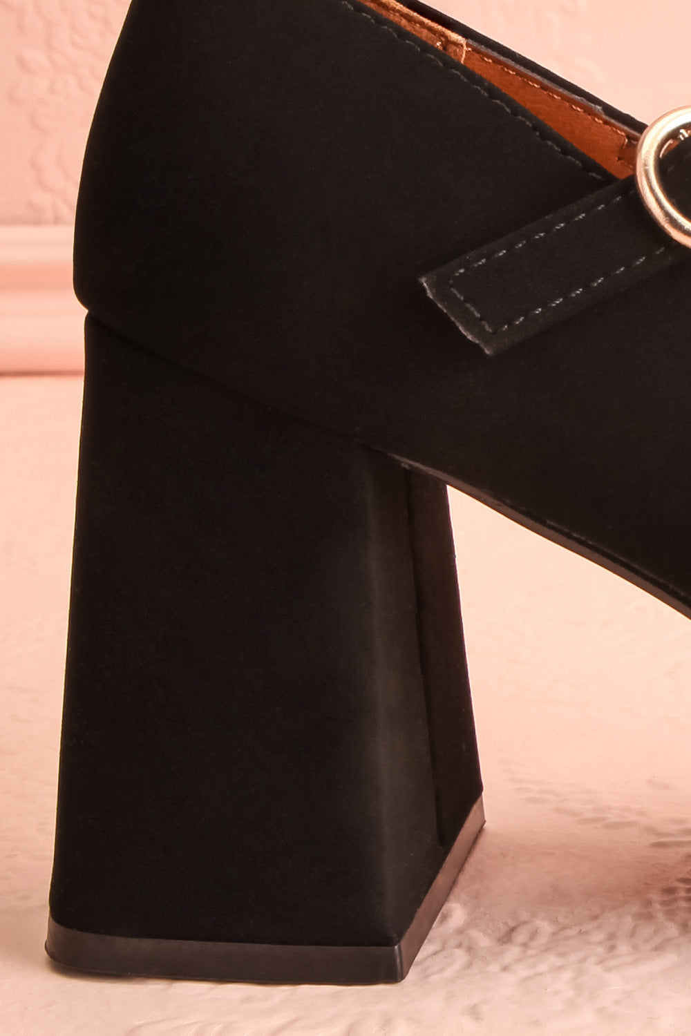 Grand Ecart Mary Jane Platform Heels | Boutique 1861 side back close-up
