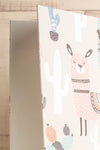 Sac Lama Fiesta Llama Paper Gift Bag | La petite garçonne side close-up