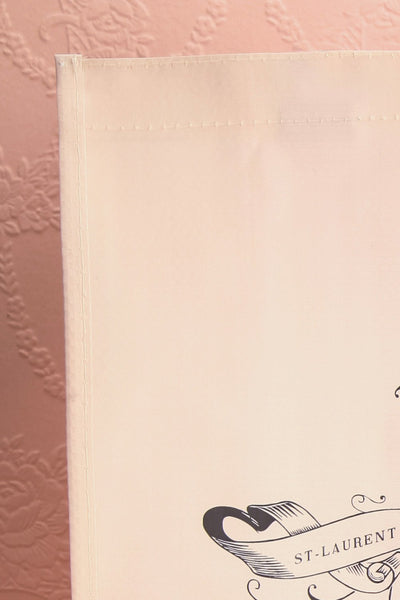 Grand Sac Rose 1861 Pink Reusable Bag | Boutique 1861 front close-up