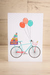 Bicycle and Balloons Maxi Birthday Card | Maison Garçonne