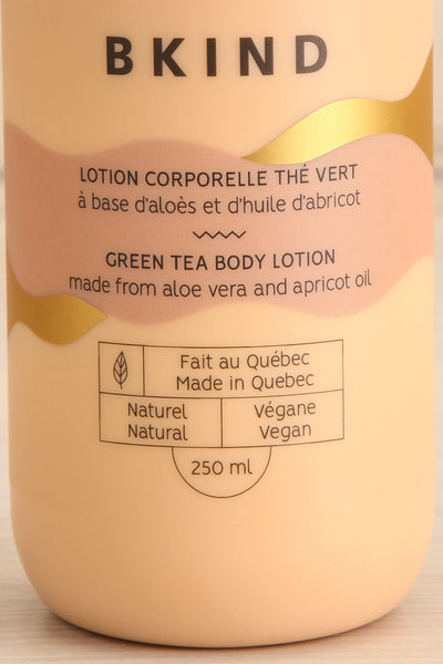 Body Lotion Green Tea | Maison garçonne close-up