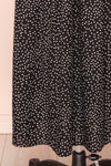 Gunda Black White Polka Dot Midi Skirt | Boutique 1861 details