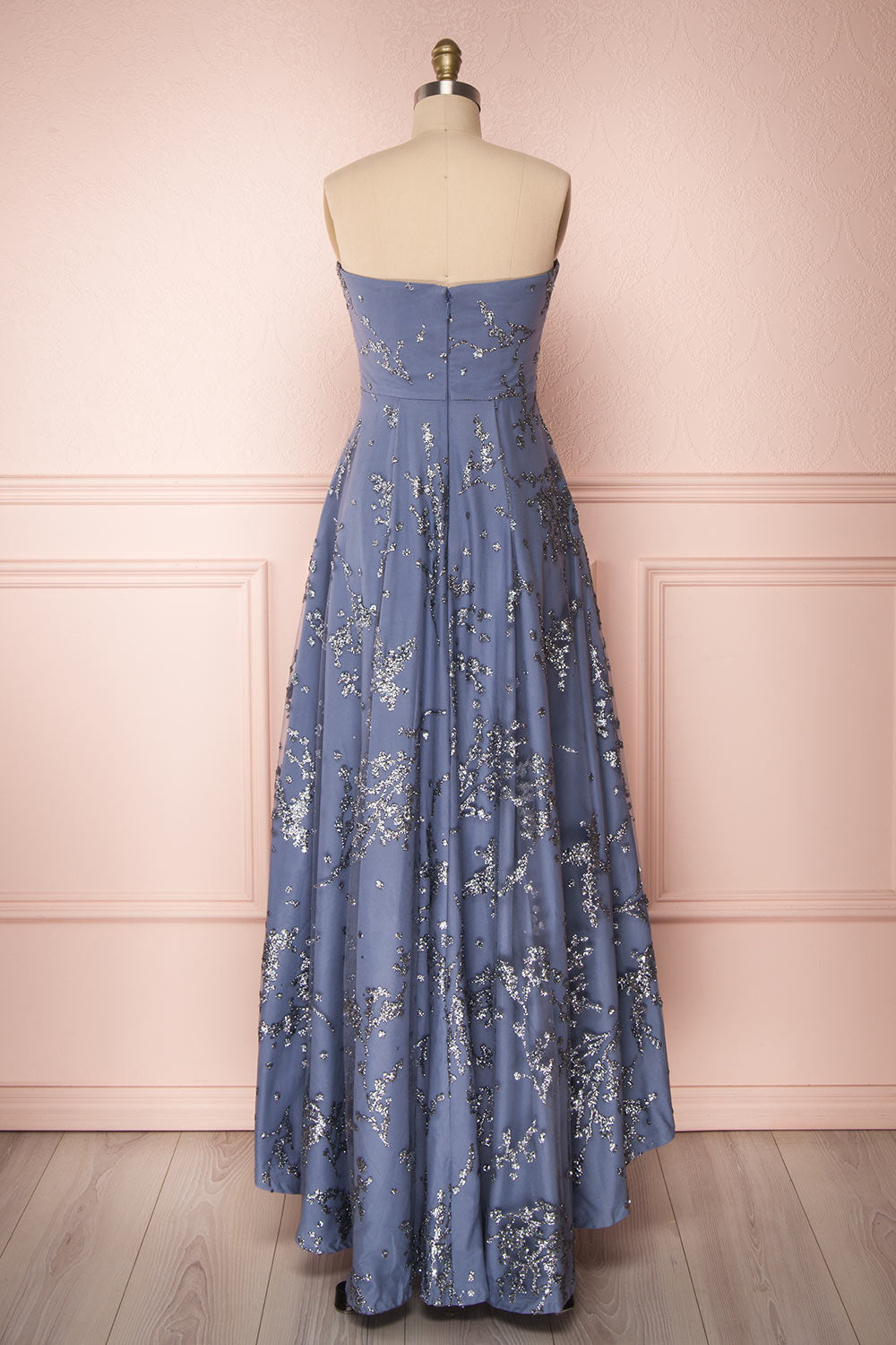 Gustavia | Robe Bleue Scintillante