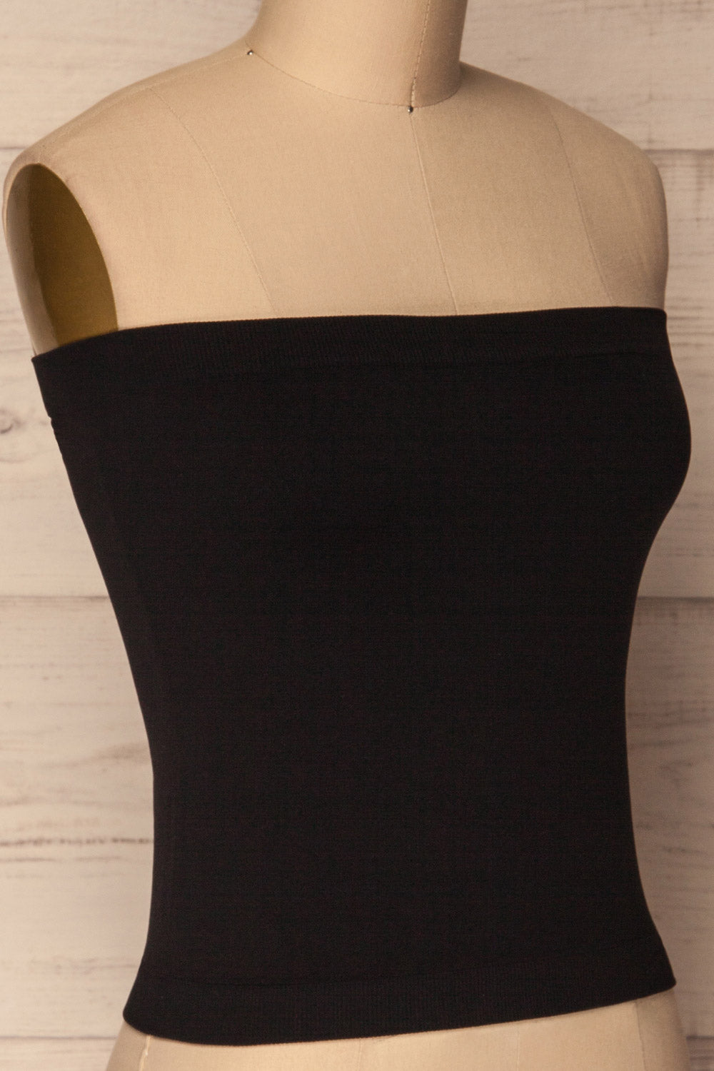 Haigh Black Stretchable Bandeau Top | La Petite Garçonne 4