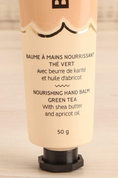 Hand Balm Green Tea | Maison garçonne bottom close-up