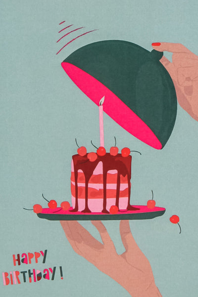 Happy Birthday Gâteau | Card close-up