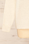 Hatmehyt Jacquard Patterned Knit Sweater | La petite garçonne sleeve