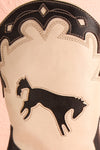 Hellebore Retro Cowboy Boots | Bottes | Boutique 1861 side close-up