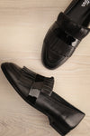 Hemming Black Leather Loafer with Tassels flat lay | La Petite Garçonne Chpt. 2