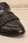 Hemming Black Leather Loafer with Tassels front close-up | La Petite Garçonne Chpt. 2 5