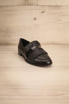 Hemming Black Leather Loafer with Tassels front view | La Petite Garçonne Chpt. 2 4