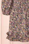 Henley Colouful Floral Short Dress | La petite garçonne bottom