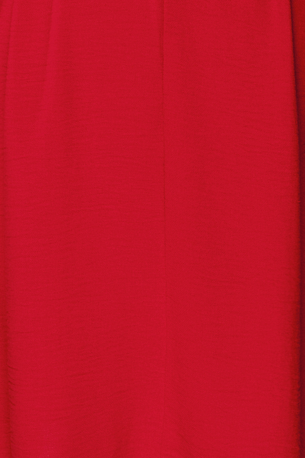 Hermanas Red Short A-line Dress w/ Long Sleeves | La petite garçonne fabric