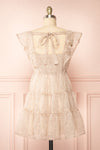 Hevenleigh Short Tiered Dress w/ Ruffles | Boutique 1861 back view