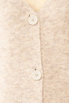 Hiling Soft Knit Cardigan w/ Buttons | Boutique 1861 fabric