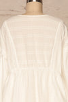 Hillerod White Blouse with Lace Details back close up | La Petite Garçonne