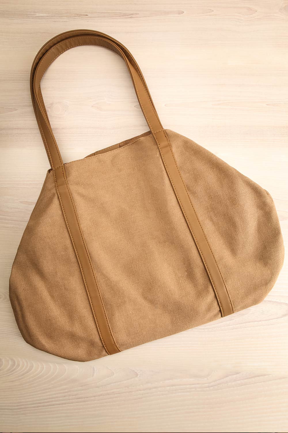 Hilo Beige Canvas Tote Bag | La petite garçonne