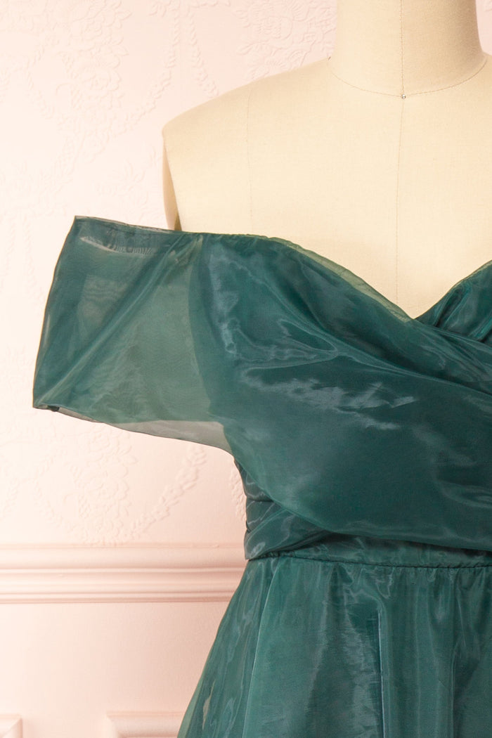The Shroom Dress - Holly Leaves Green