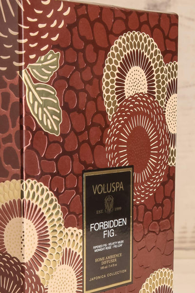 Home Diffuser Forbidden Fig | Voluspa | La petite garçonne box close-up