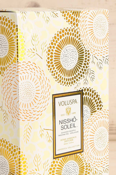 Home Diffuser Nissho Soleil | Voluspa | La petite garçonne box close-up