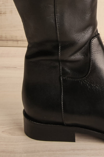 Honoré Black Leather Over-the-Knee Boots | La Petite Garçonne Chpt.2 7