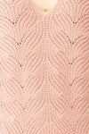 Honuka V-Neck Knit Sweater | Boutique 1861 fabric
