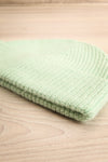 Hoya Green Pastel Knit Tuque | La petite garçonne flat view
