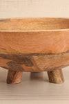 Idda Footed Wood Bowl | Maison garçonne details