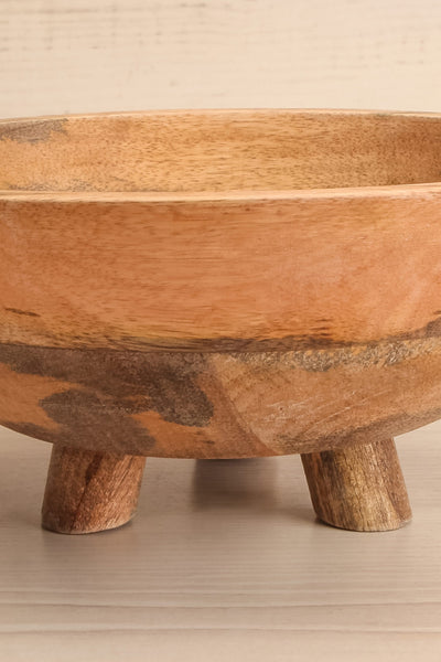 Idda Footed Wood Bowl | Maison garçonne details