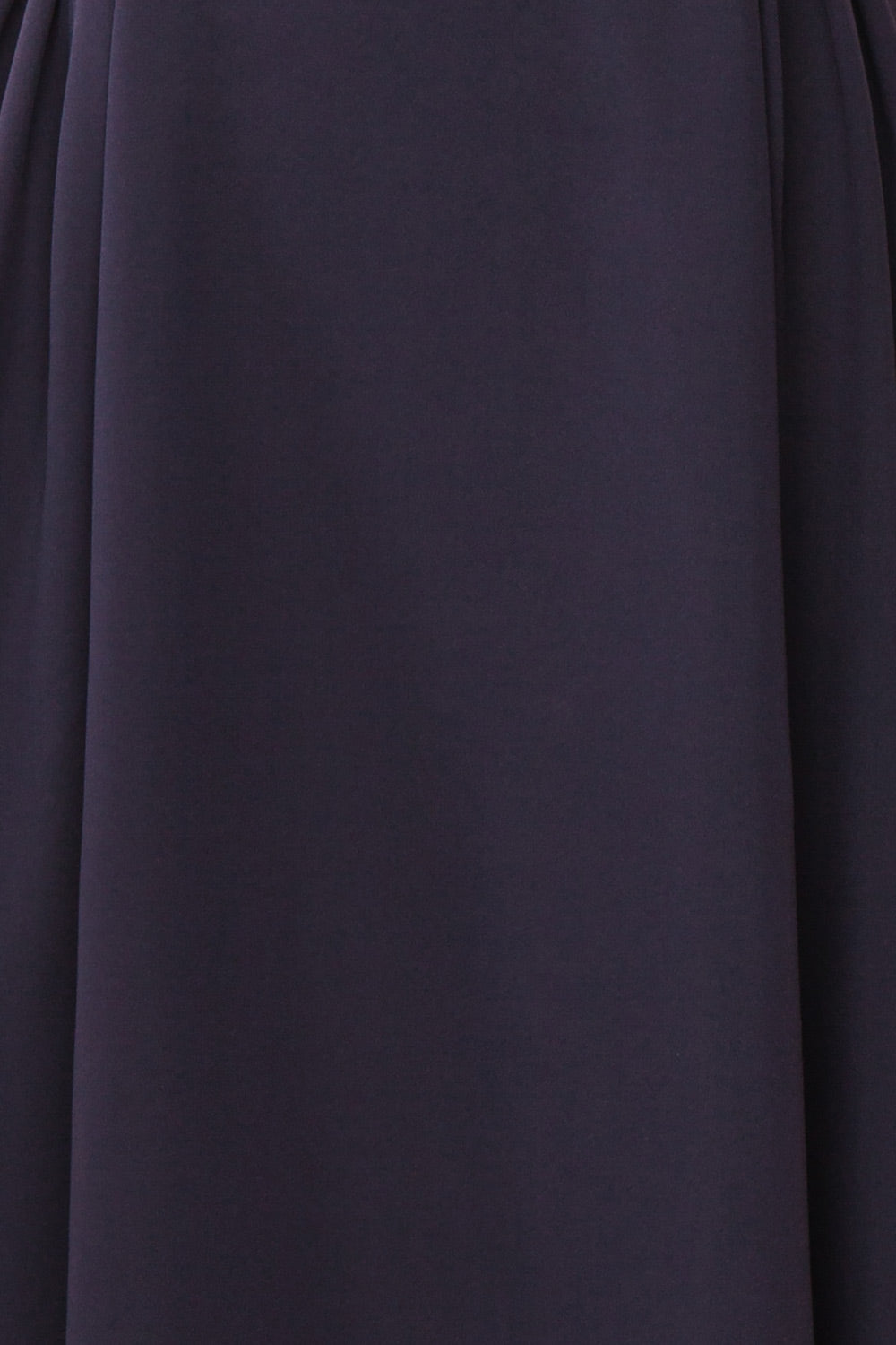 Iktomi Navy A-Line Midi Dress w/ V Neck fabric | Boutique 1861