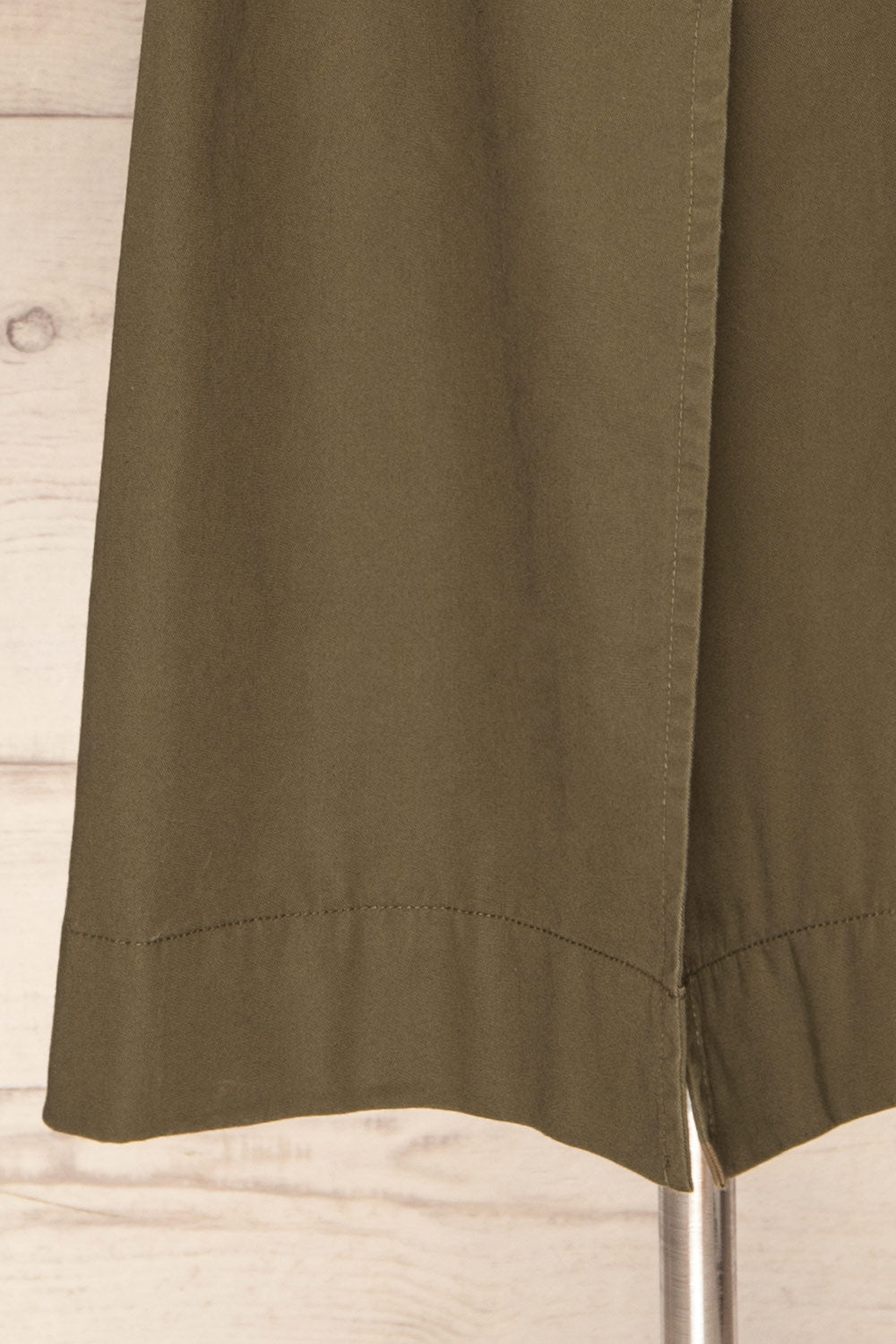 Inverasdale Khaki Oversized Trench Coat | La petite garçonne bottom 
