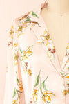 Irinna Cropped Floral Blouse | Boutique 1861 front close-up