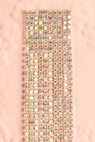 Iryntu Crystal Pendant Earrings | Boutique 1861 close-up