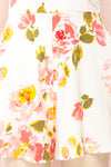 Ishita Floral V-Neck Romper | Boutique 1861  fabric
