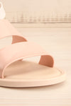 Jamsa Pink Gladiator Sandals | La petite garçonne front close-up
