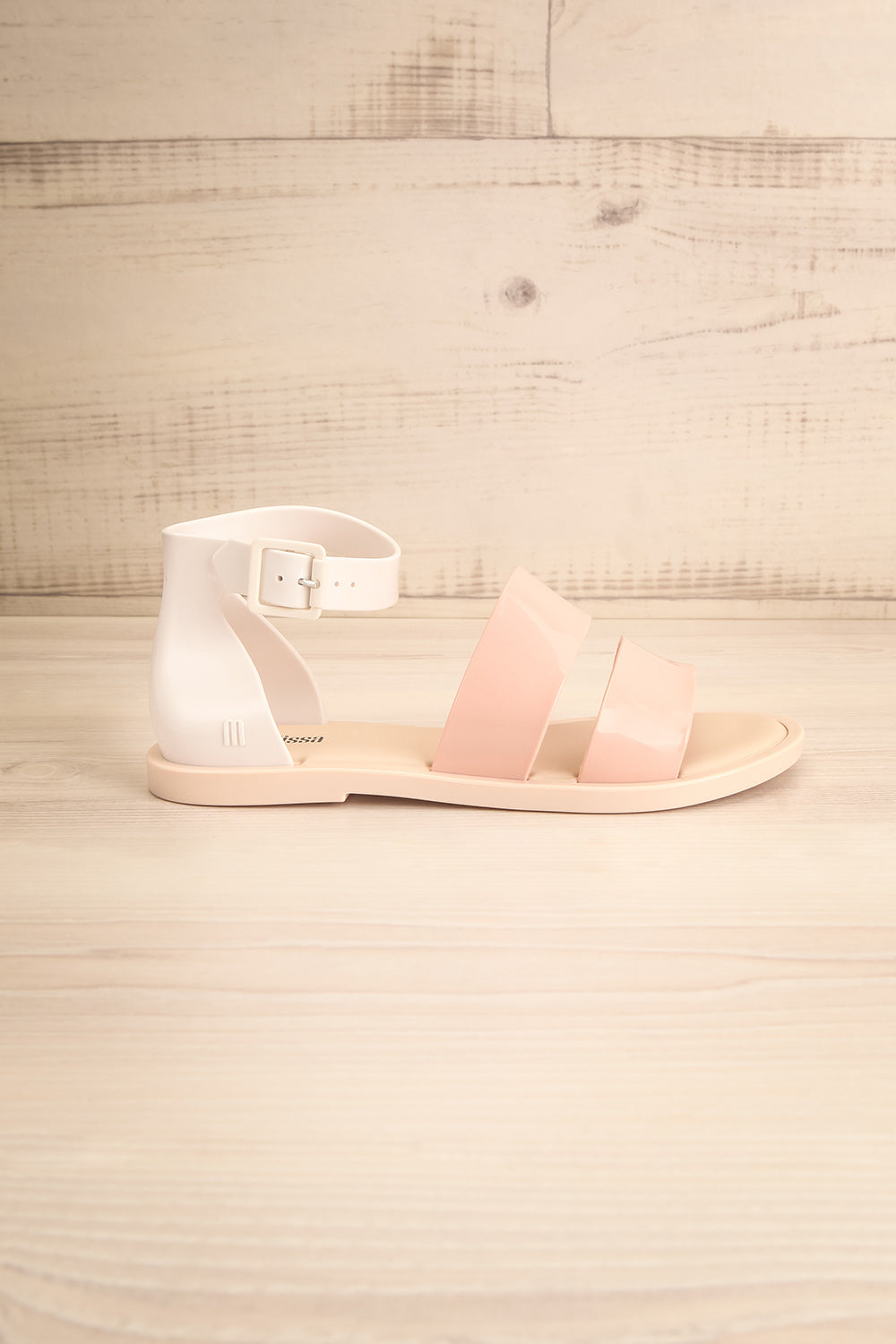 Jamsa Pink Gladiator Sandals | La petite garçonne side view