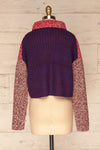 Jaroslaw Colourful Turtleneck Knit Sweater | La Petite Garçonne back view