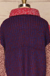 Jaroslaw Colourful Turtleneck Knit Sweater | La Petite Garçonne back close-up
