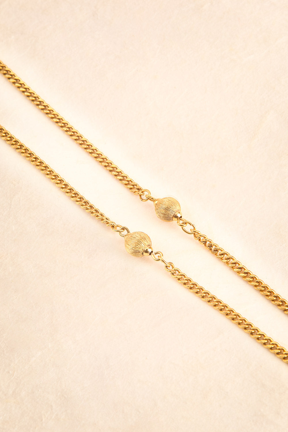 Jeanne de Beaufort ~ Vintage Long Golden Chain Necklace | Boudoir 1861 3