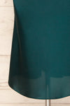 Jena Green Backless Satin Maxi Dress | La petite garçonne bottom
