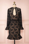Jessamy Noire Lace Dress | Robe Cocktail | Boutique 1861 back view