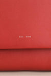Jodith Red Faux-Leather Pixie Mood Handbag front close-up | La Petite Garçonne