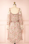 Jolia Short Floral Button-Up Dress | Boutique 1861 back view
