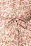 Jolia Short Floral Button-Up Dress | Boutique 1861 fabric