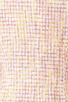 Jorja Cropped Tweed Blazer | Boutique 1861 texture