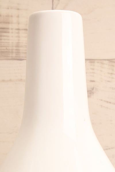 Josune White Textured Vase | La Petite Garçonne Chpt. 2 close-up